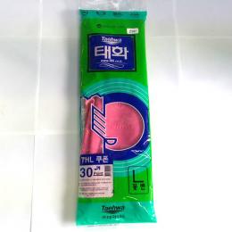 韓国　キムチ用ゴム手袋　Lサイズ